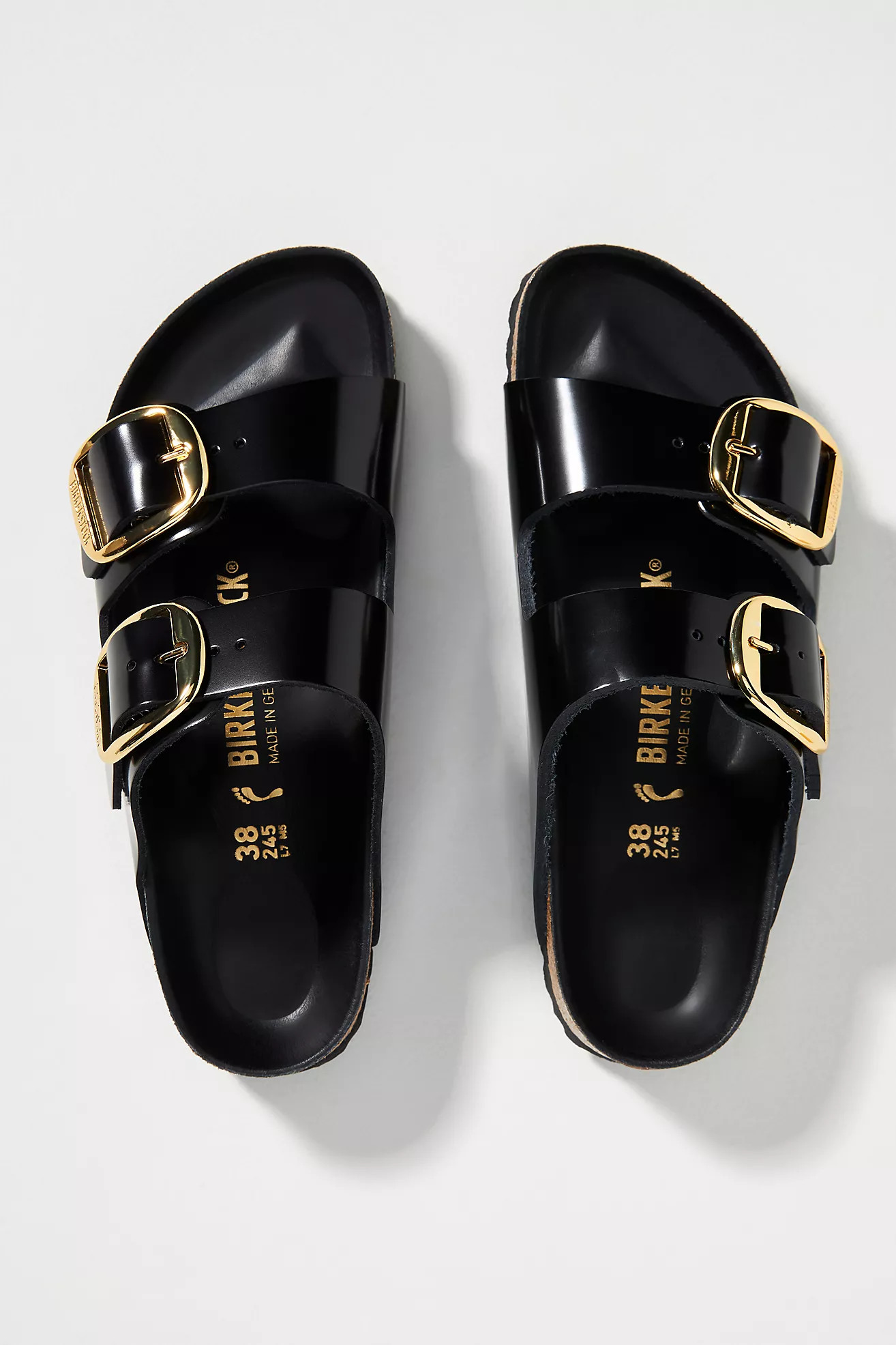 Birkenstock Arizona Big Buckle High Shine Sandals | Anthropologie (US)