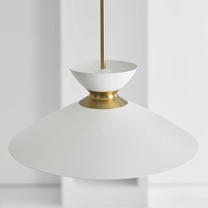 Agata Single Light Metal Dimmable Pendant | Wayfair North America