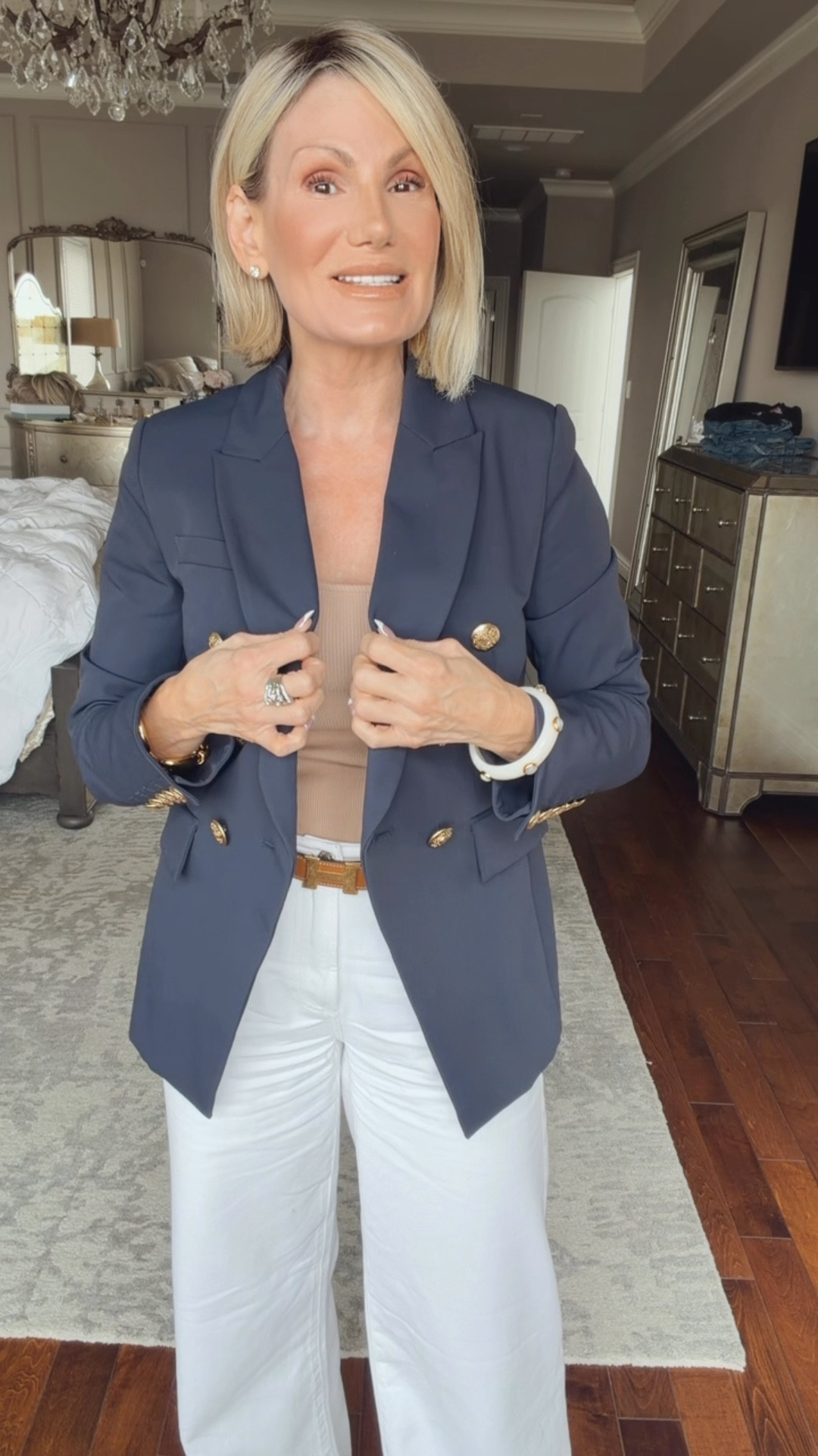  💙Business meeting attire 💙

#LTKgrwm #LTKootd #LTKmorningroutine