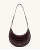 Carly Saddle Bag - Brown Croc | JW PEI US