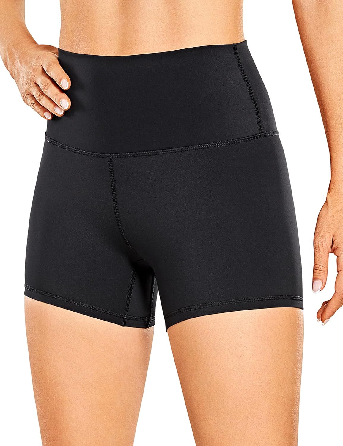 CRZ YOGA Women's Naked Feeling Biker Shorts - 3'' / 4'' / 6'' / 8'' / 10'' High Waisted Yoga Work... | Amazon (US)