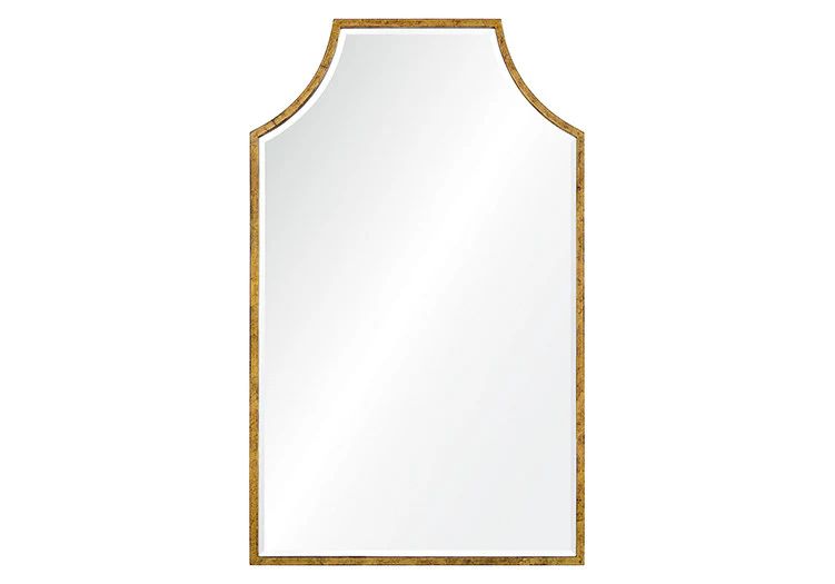 DISTRESSED GOLD LEAF MIRROR | Alice Lane Home Collection