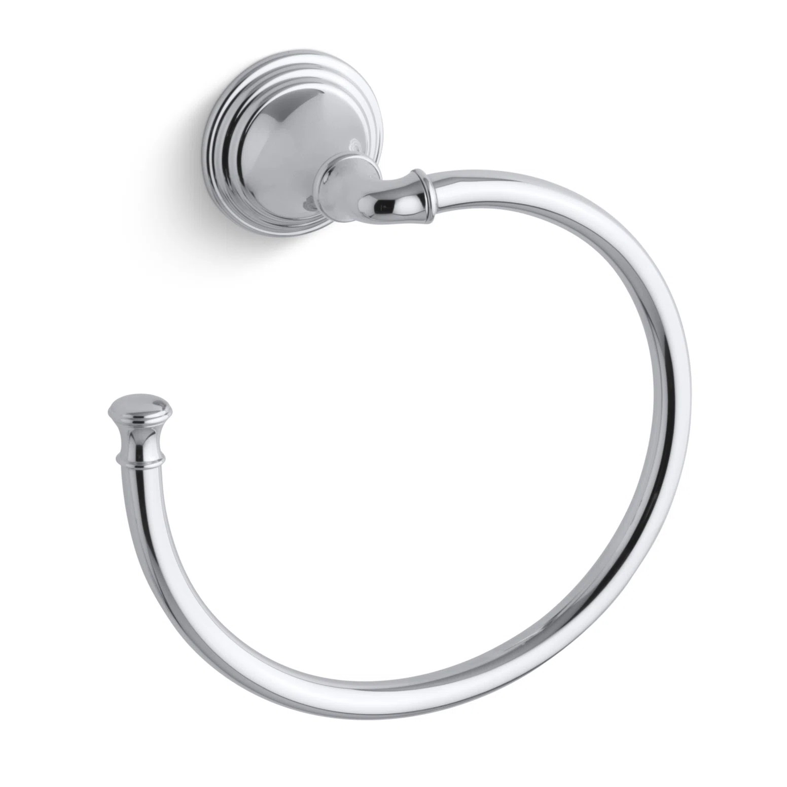 Devonshire Wall Mounted Towel Ring K-10557-CP | Wayfair North America