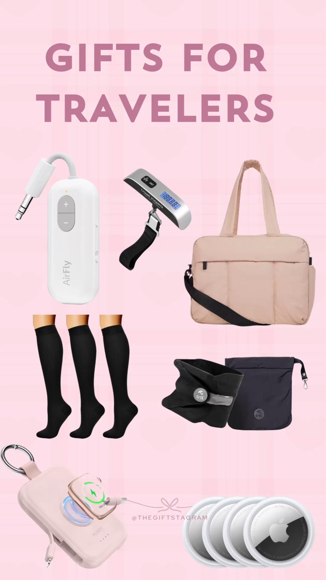 Gift Guide For Travelers! Follow along for gift ideas for everyone on your Christmas list🎄✈️

#LTKGiftGuide #LTKHoliday #LTKSeasonal