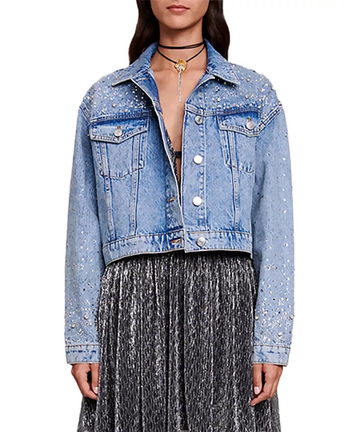 Betoile Rhinestone Denim Jacket | Bloomingdale's (US)