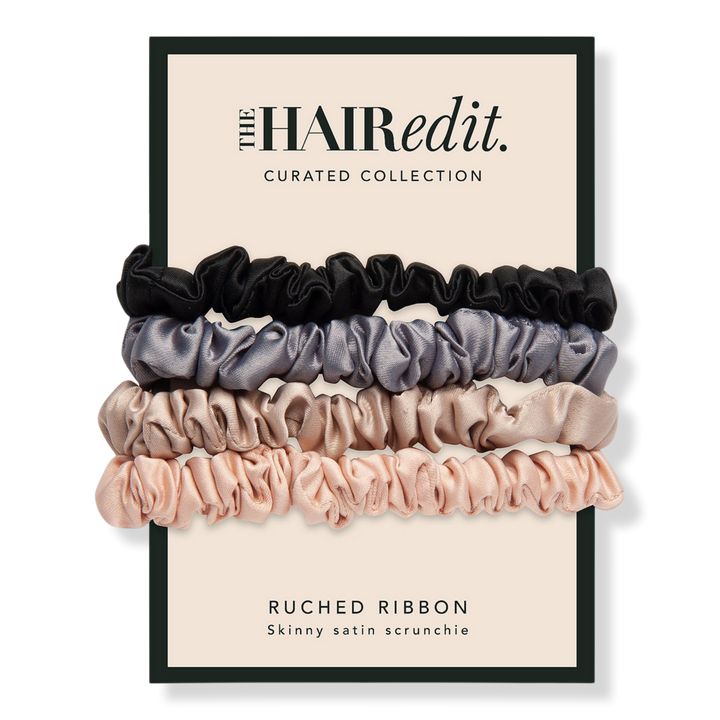 Multi-Color Ruched Ribbon Scrunchies | Ulta