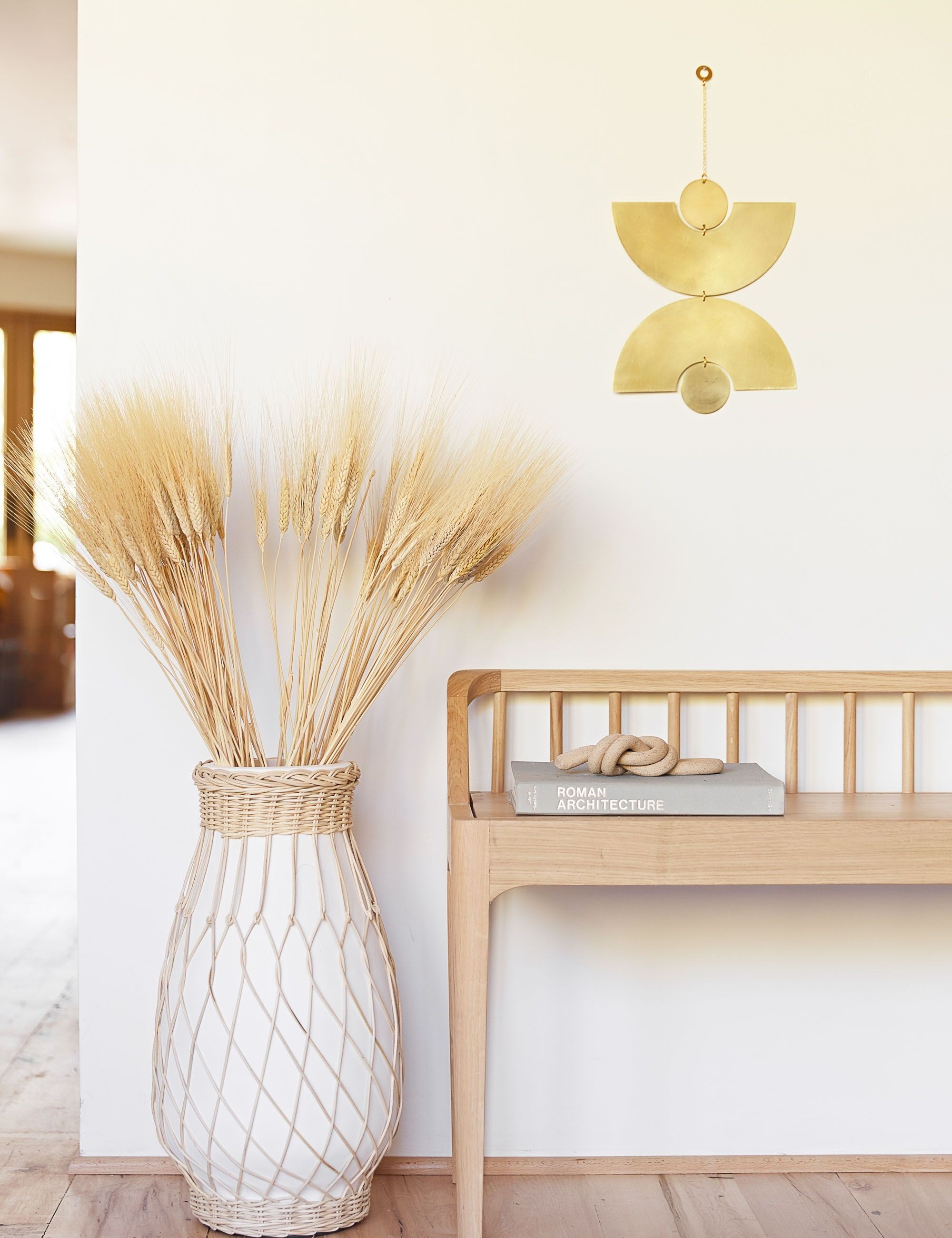 Bernice Large Vase, White | Lulu and Georgia 