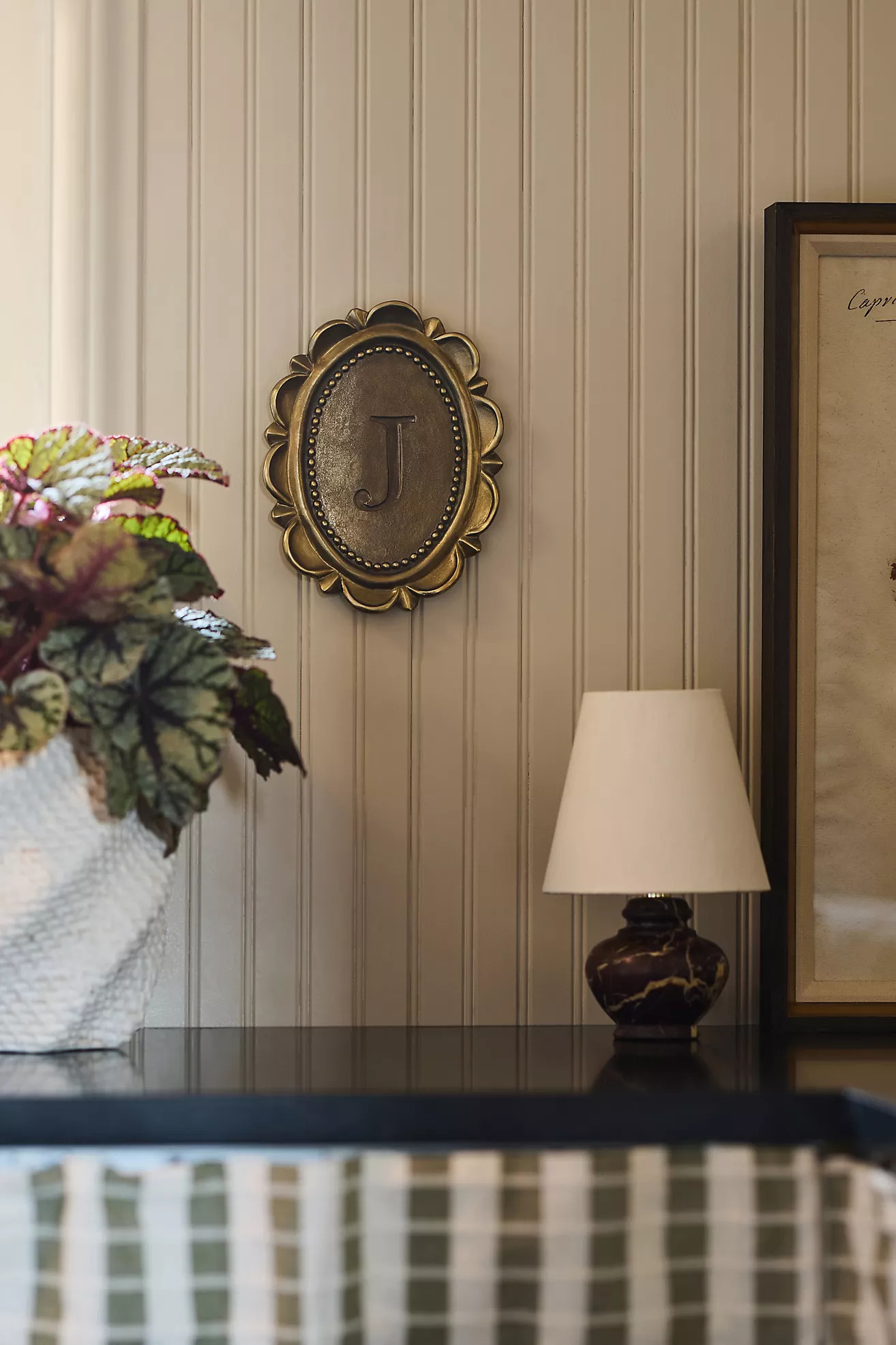 Louisa Monogram Gallery Wall Charm | Anthropologie (US)