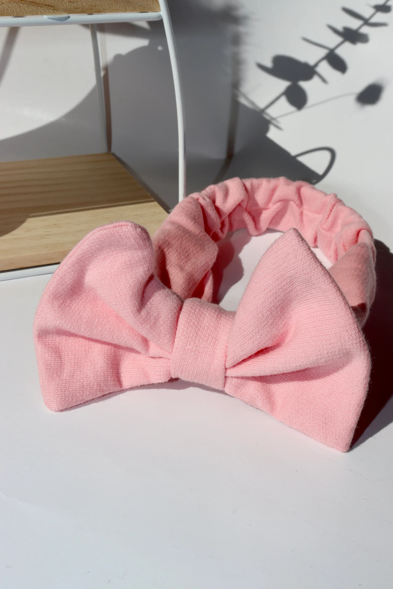 Girls Petal Pink Bow Headband: Comfy Stretchy Boho Style | Etsy (Global)