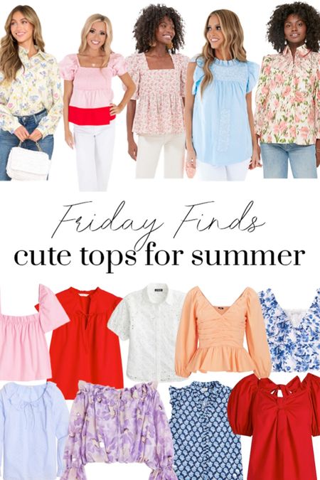 Cute tops for summer!

Tops // blouses // summer tops // cute summer tops // work tops // 

#LTKstyletip #LTKSeasonal