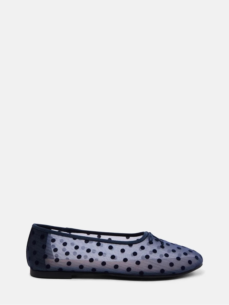 No Boundaries Women's Mesh Ballet Flats | Walmart (US)