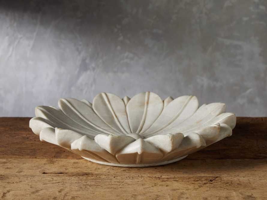 Lotus Marble Plate | Arhaus | Arhaus