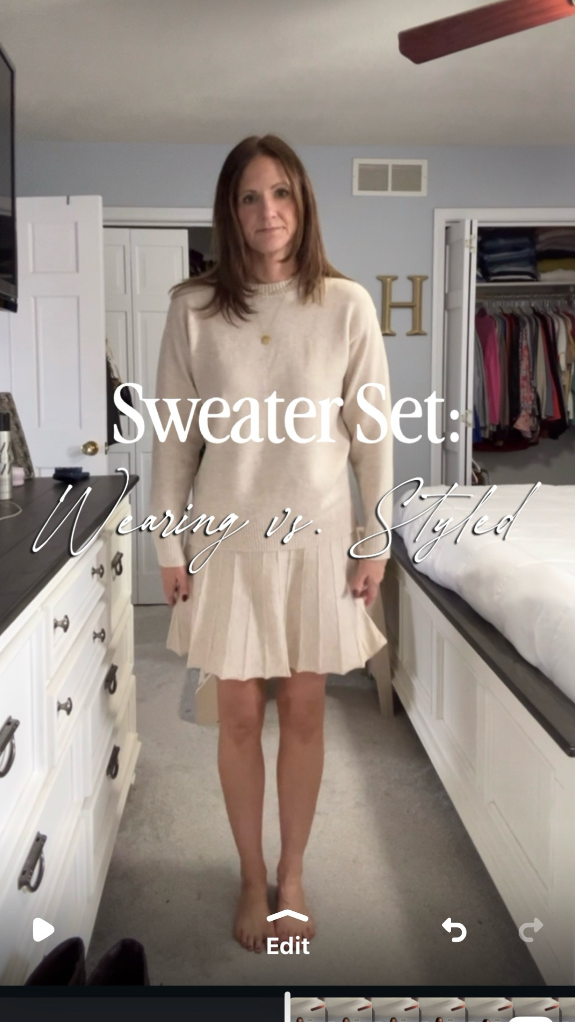 💯% this sweater set!!! Wearing vs. styling, how would YOU style it? This would be a great Thanksgiving outfit with the stretchy waist on the skirt, it’d still be comfortable for that inevitable food baby! 🦃 

#fallfashion #falloutfitideas #fallstyle #Thanksgivingstyle #Thanksgivingoutfit #autumnstyle #familyphotoideas #familyphotooutfit #fallvibes #holidayoutfit #classyandchic #friendsgivingstyle #luxeforless #holidayoutfitinspo #everydaychic #timelessstyle #effortlessstyle #LTKootd #fallboots

#LTKStyleTip #LTKHoliday #LTKOver40