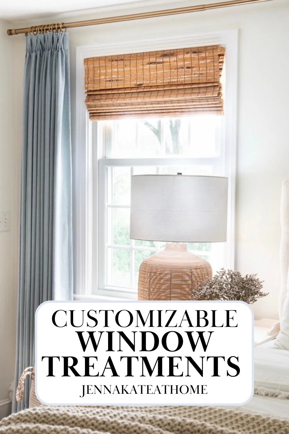 Window treatments can completely transform a space. These woven blinds and look for less curtains are my favorite pair for every room.

#LTKHome