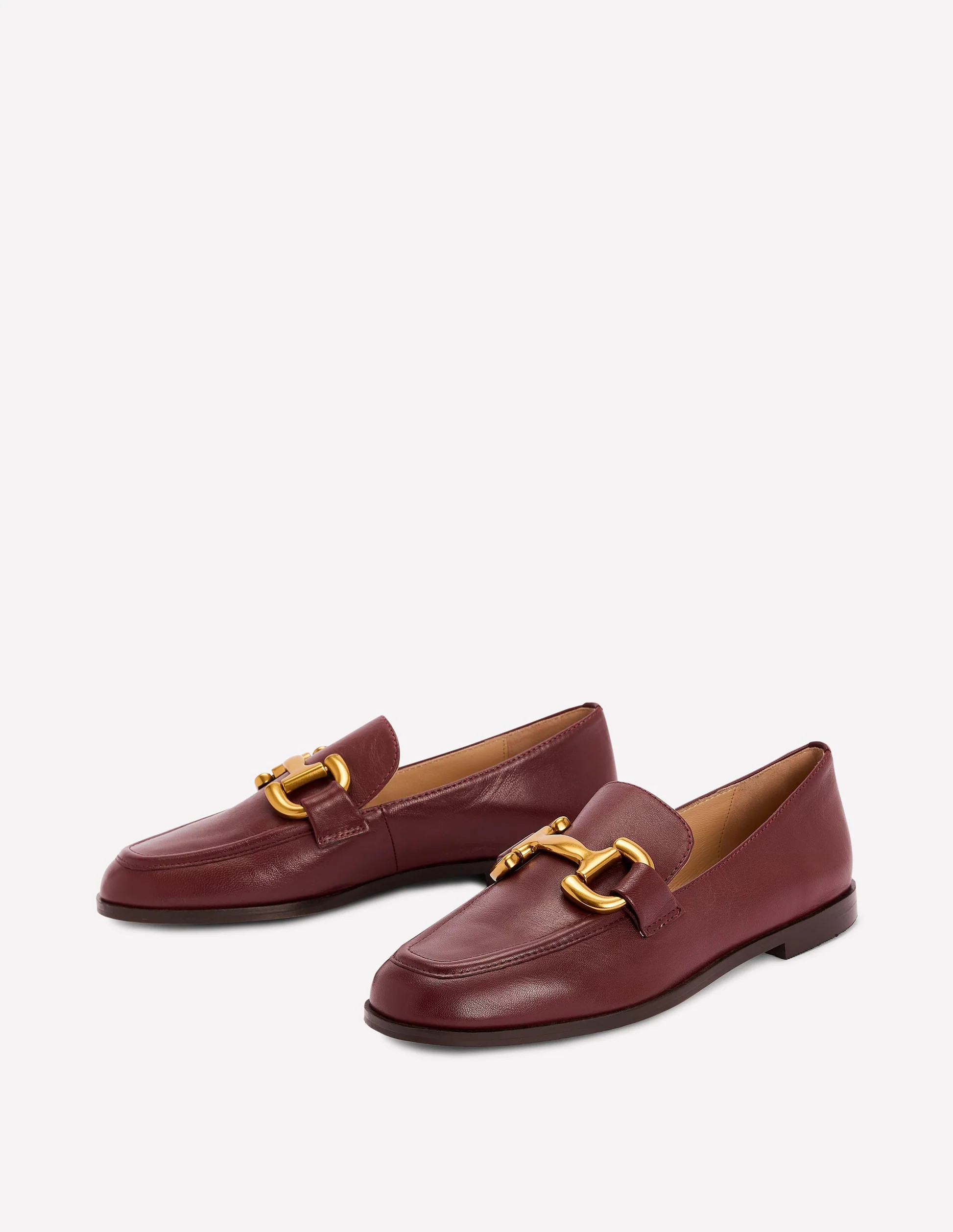 Iris Snaffle Loafers-Oxblood | Boden (US)