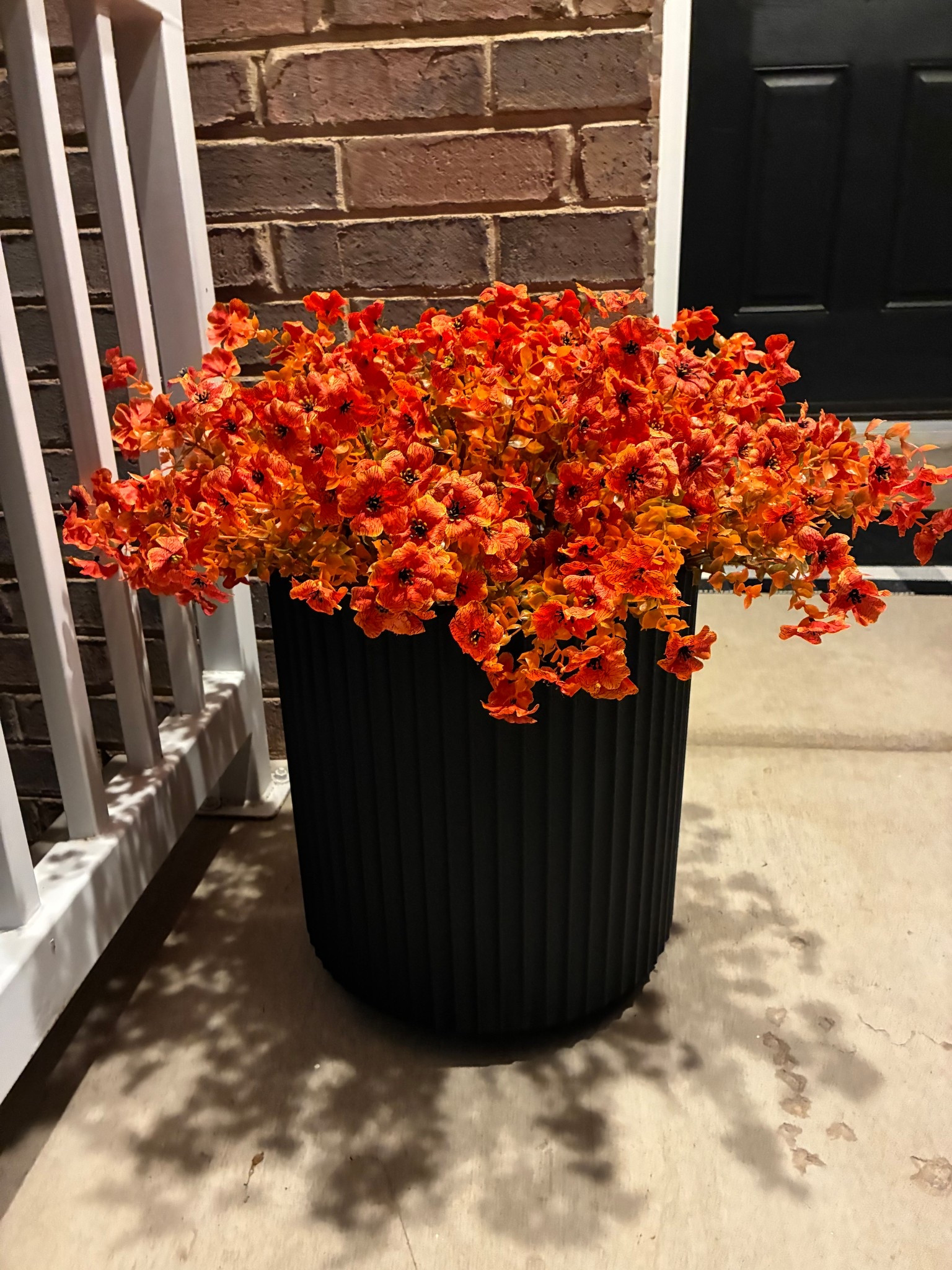 Artificial Mum Flowers for Outdoors, Faux Fall Mums Silk Flower for Outside, Fake Orange Flowers for Fall Patio Front Door Planter Autumn Halloween Home Decorations

#LTKSeasonal #LTKHome #LTKStyleTip