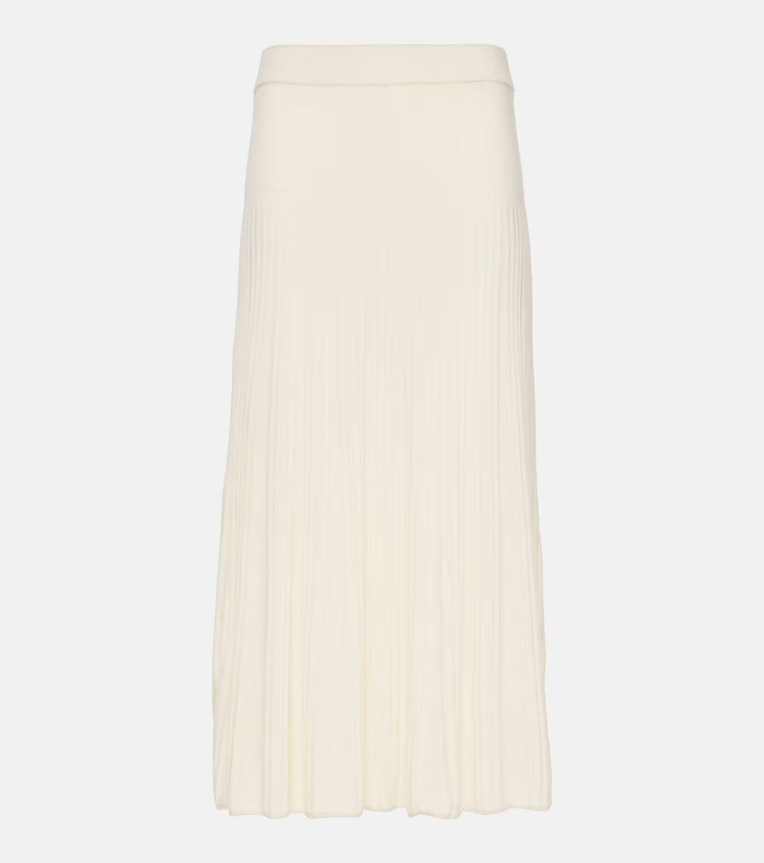 Knitted wool midi skirt | Mytheresa (US/CA)