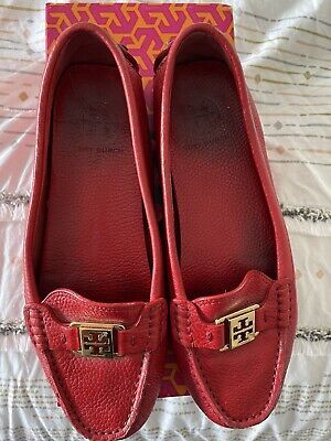 Tory Burch Kendrick loafer red size 8M | eBay US