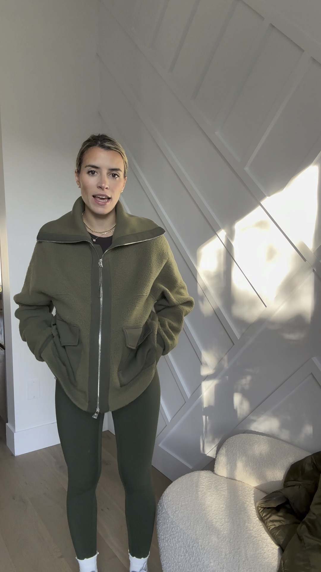 Outfit of the day 
Jacket & maternity leggings size small 

#LTKBump #LTKStyleTip