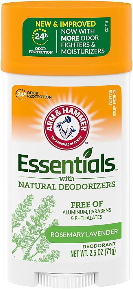 Arm & Hammer Deodorant 2.5oz Essentials Fresh by Arm & Hammer (Pack of 3) | Amazon (US)