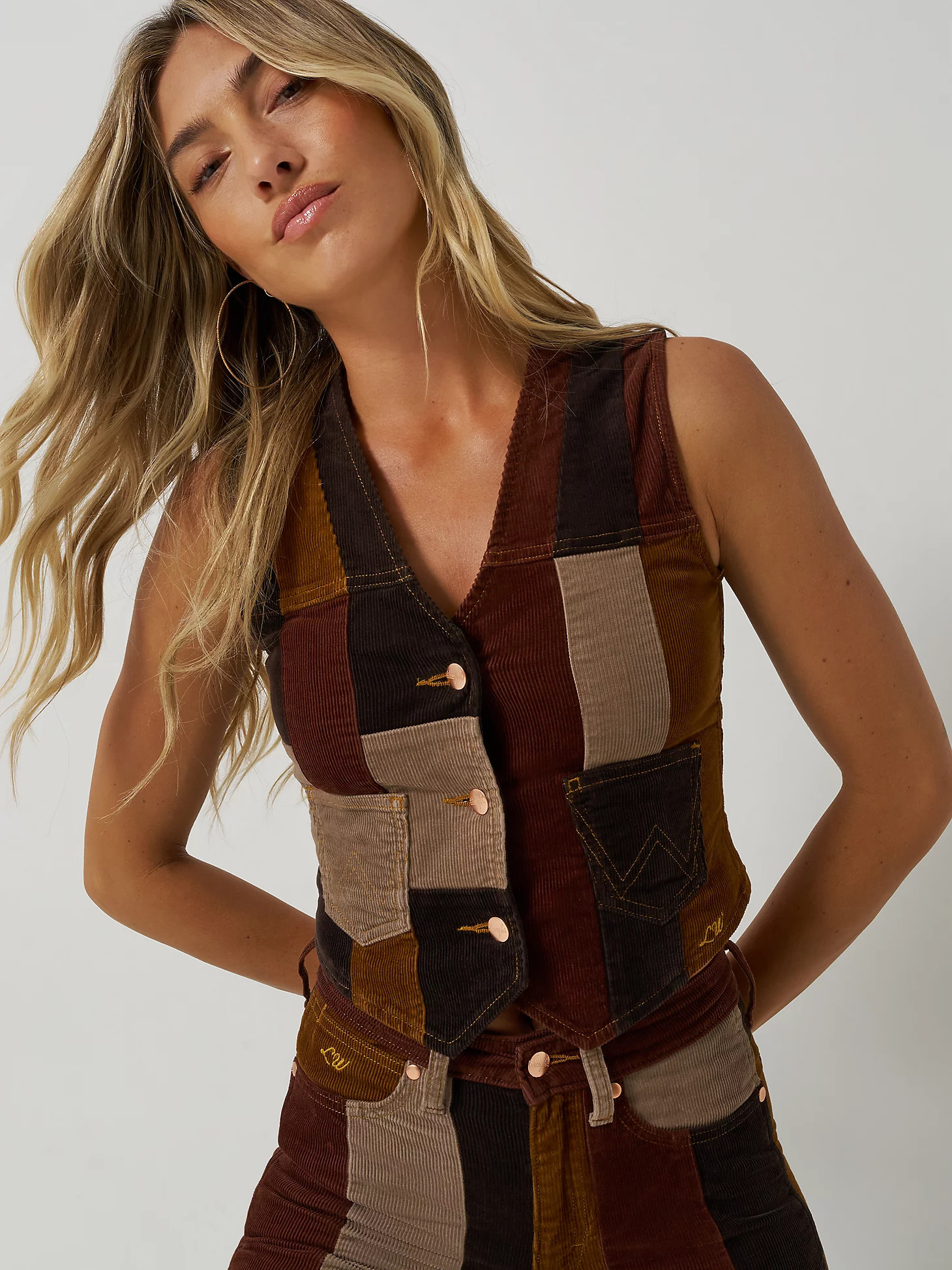 Wrangler x Lainey Wilson Patchwork Vest | Wrangler