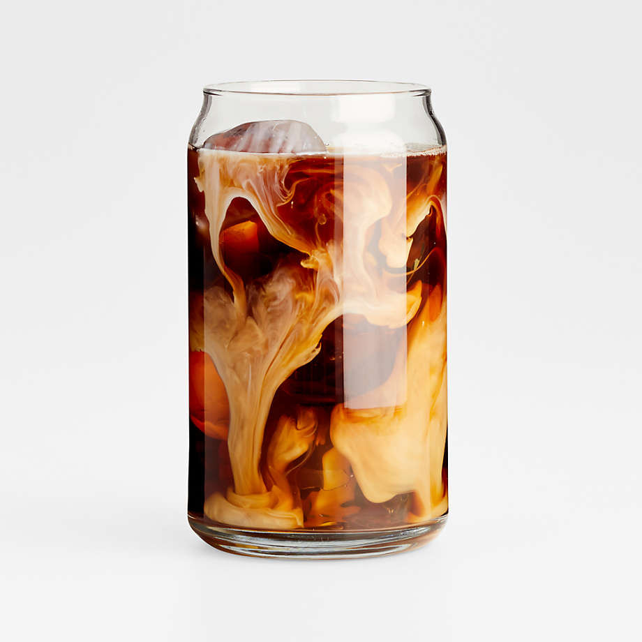 Beer Can-Shaped Glass 16 oz. + Reviews | Crate & Barrel | Crate & Barrel
