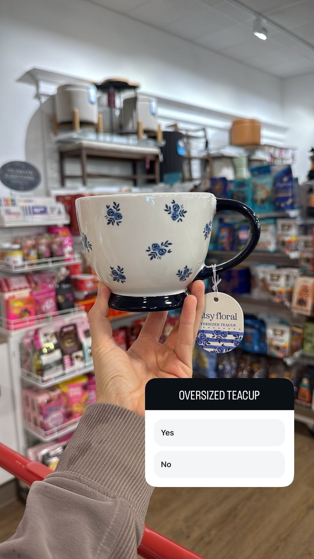This teacup is so pretty. Found mine at HomeGoods but found it online for you!  

 #LTKdayinmylife #LTKfoodie