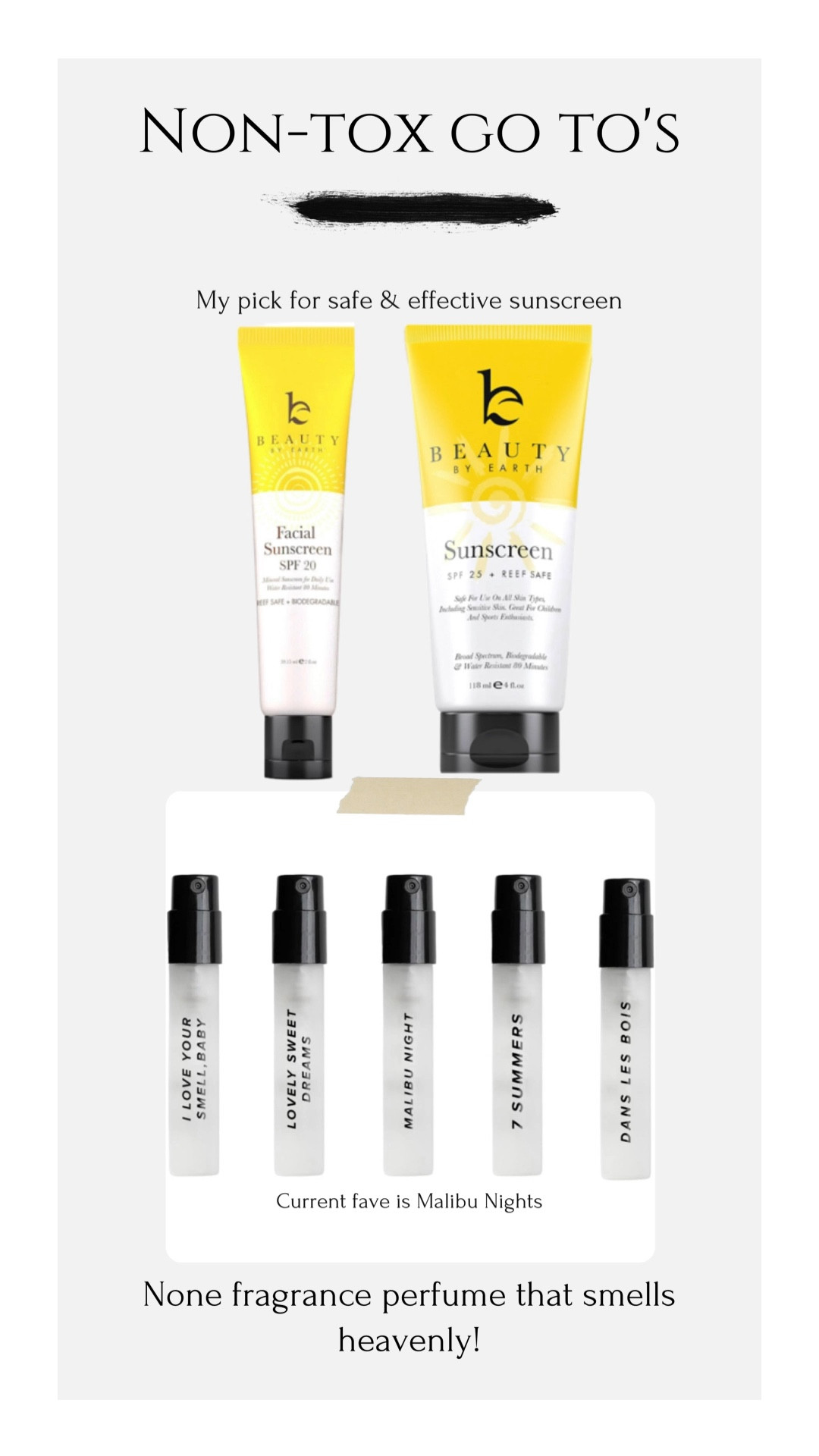 My Amazon non-tox picks! 

#LTKSeasonal #LTKBeauty #LTKTravel