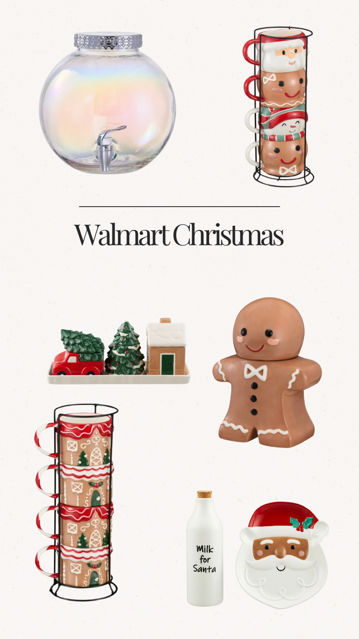 Walmart Christmas finds 

#LTKFamily