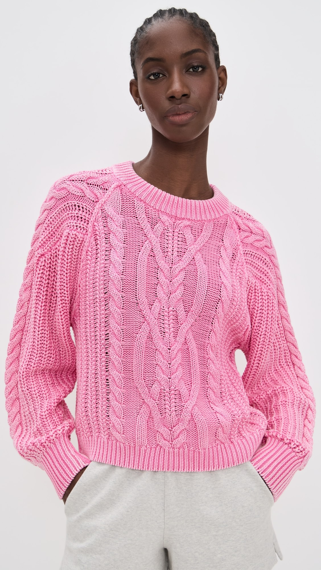 Frankie Cable Sweater | Shopbop