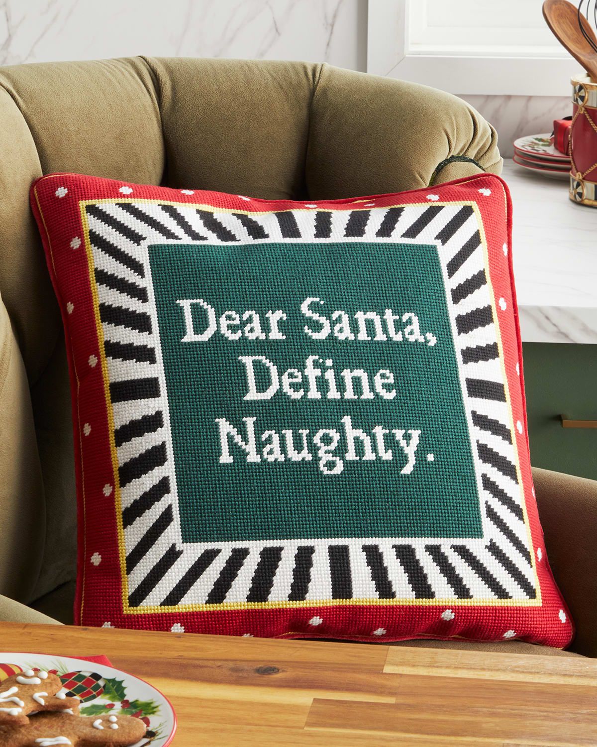 Define Naughty Pillow, 14 | Neiman Marcus