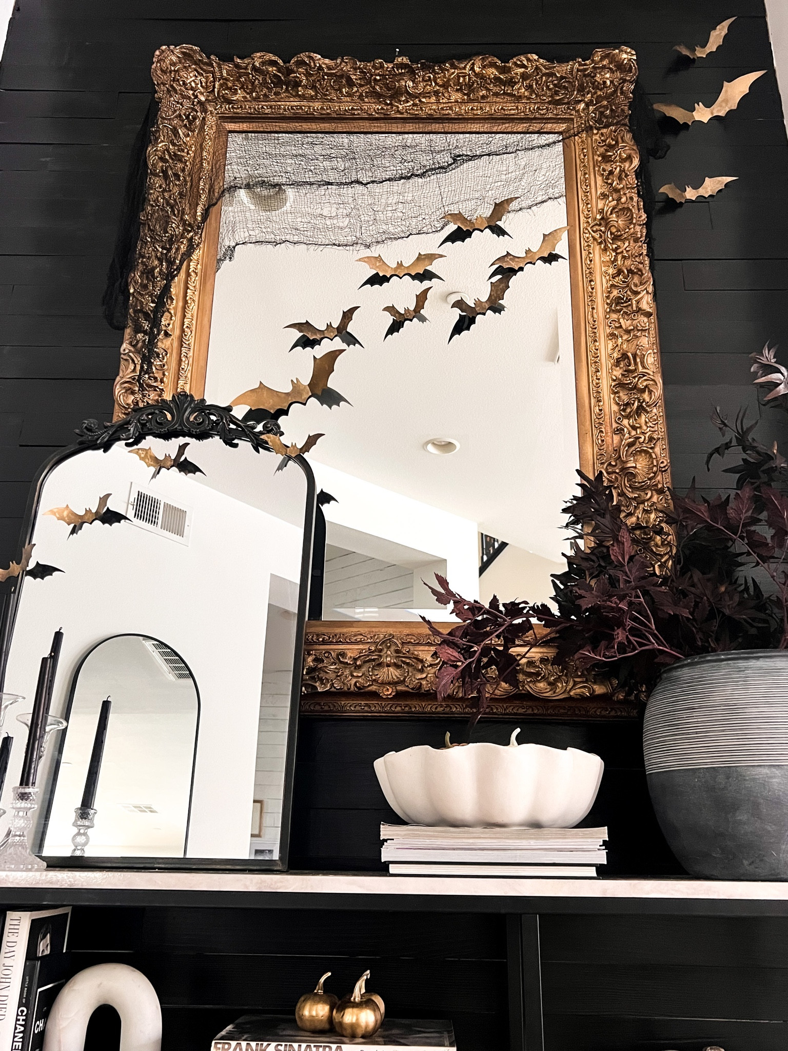 Gold bat supplies linked 🦇

Bay decor
Halloween decor
Fall home
Halloween entry 
Home decor
Creepy chic decor


#LTKHalloween #LTKHoliday #LTKSeasonal