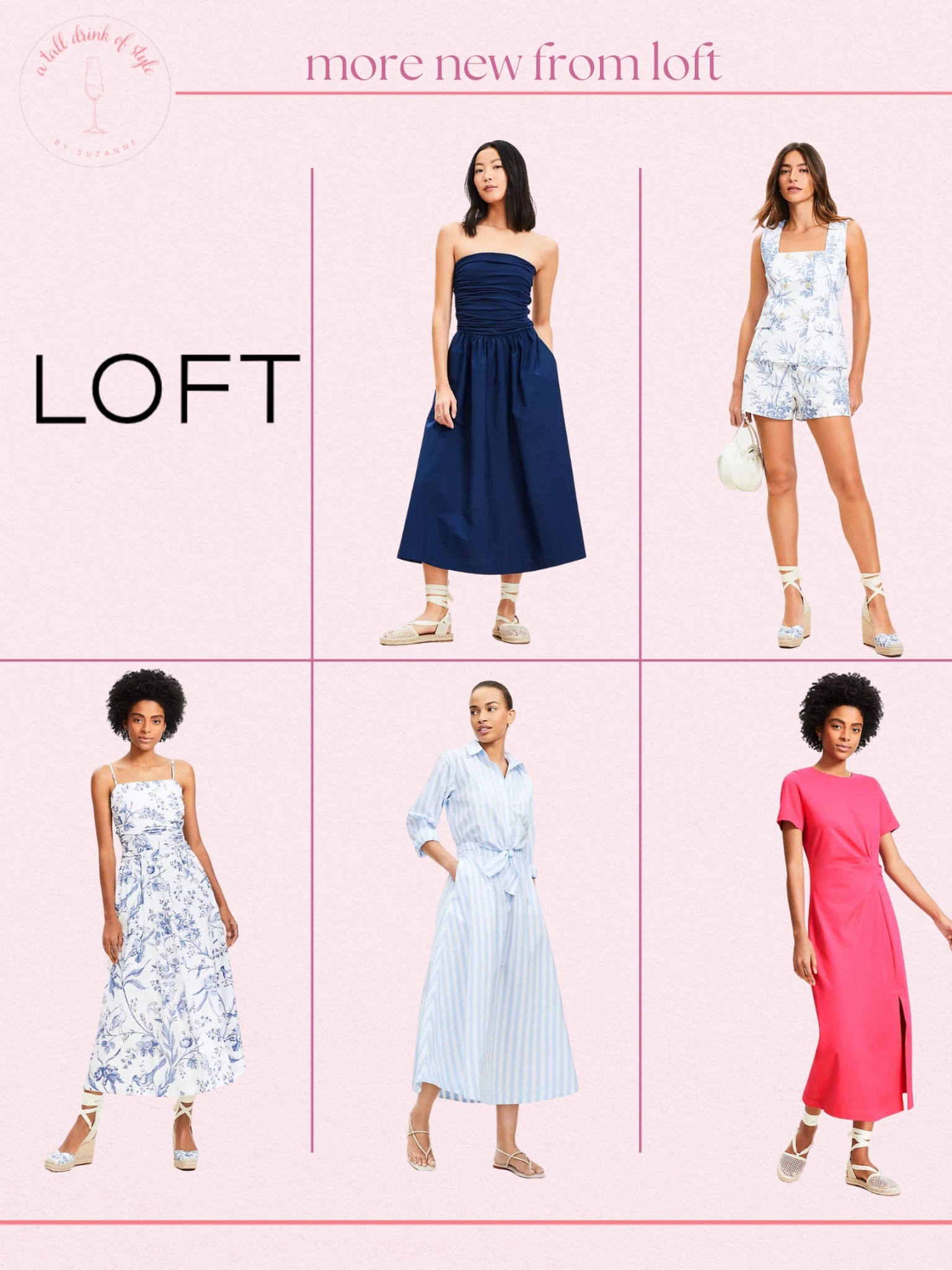 These pieces are from LOFT. Remember, the best place to see all things LOFT is in my LOFT storefront, linked in my Instagram bio. 

I am your resource for timeless, everyday elevated fashion for women over 40 (and tall women)

For reference, I am 55 years old; I am 6’1”. I have a 35” inseam. I wear a small or medium in most tops, an 8 or a 10 in most bottoms, an 8 in most dresses, and a size 9 shoe.

Over 50 fashion, tall fashion, workwear, everyday outfits, timeless outfits, Classic Outfits, spring outfit, travel outfit, vacation outfit,  jeans, office outfit

#LTKFindsUnder50 #LTKSeasonal #LTKGiftGuide