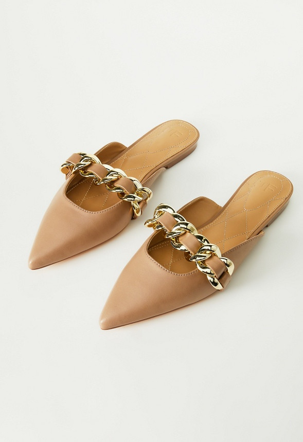 Adrian Pointed Toe Slide | JustFab
