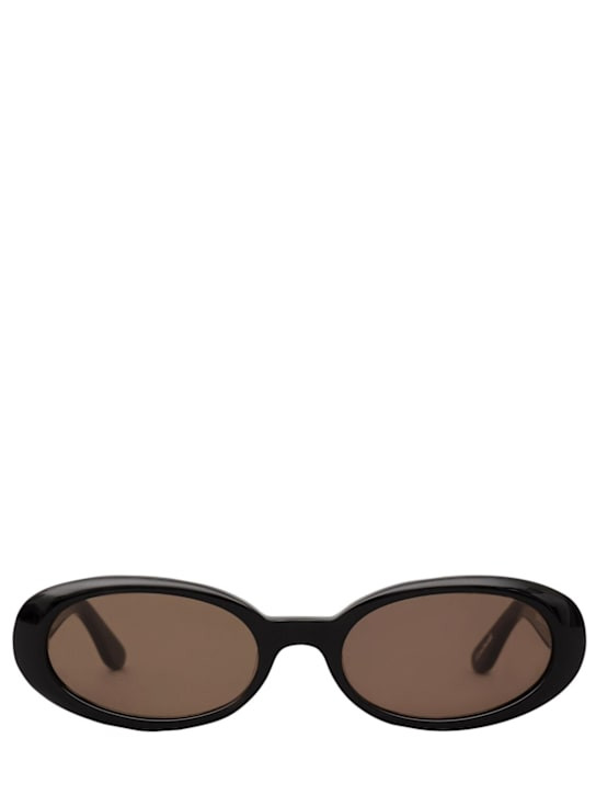 Valentina oval acetate sunglasses | Luisaviaroma
