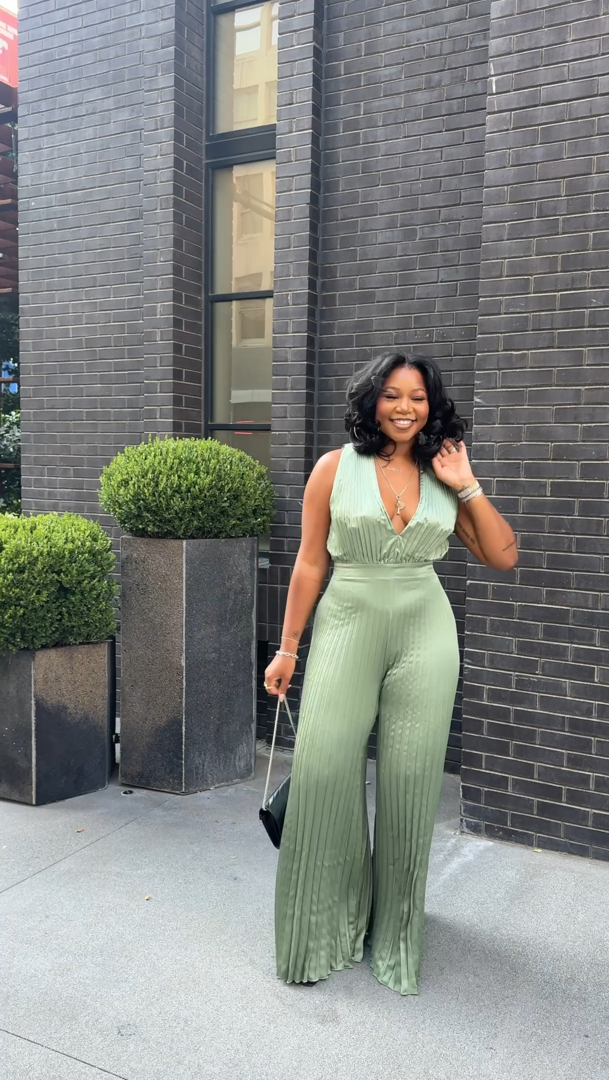 LOVE this jumpsuit + on sale!!! I am wearing a large TALL but also curious if I could’ve fit a medium tall 😍✨

#LTKStyleTip #LTKFindsUnder100 #LTKCon