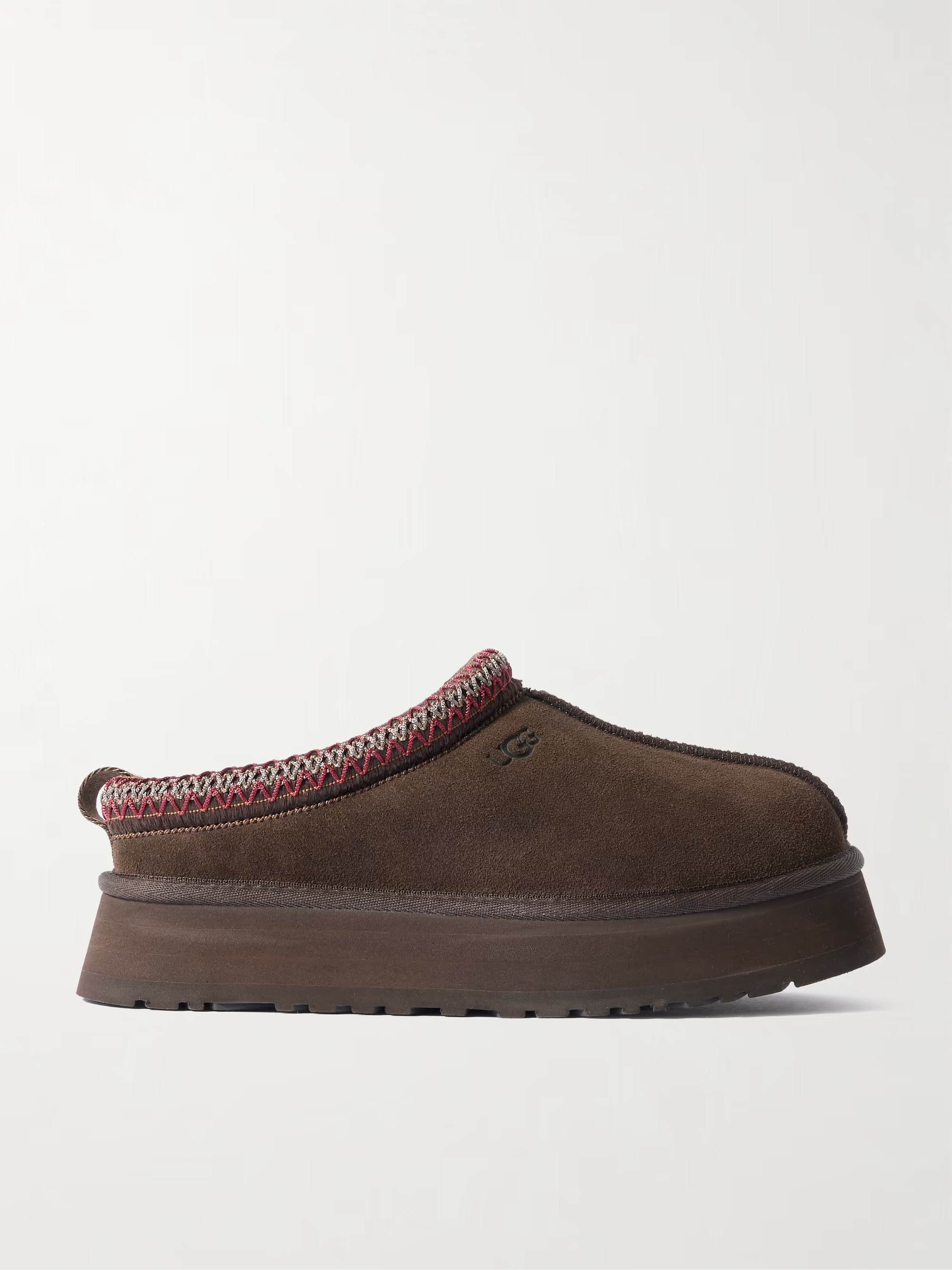 Tazz II embroidered shearling slippers | NET-A-PORTER (UK & EU)