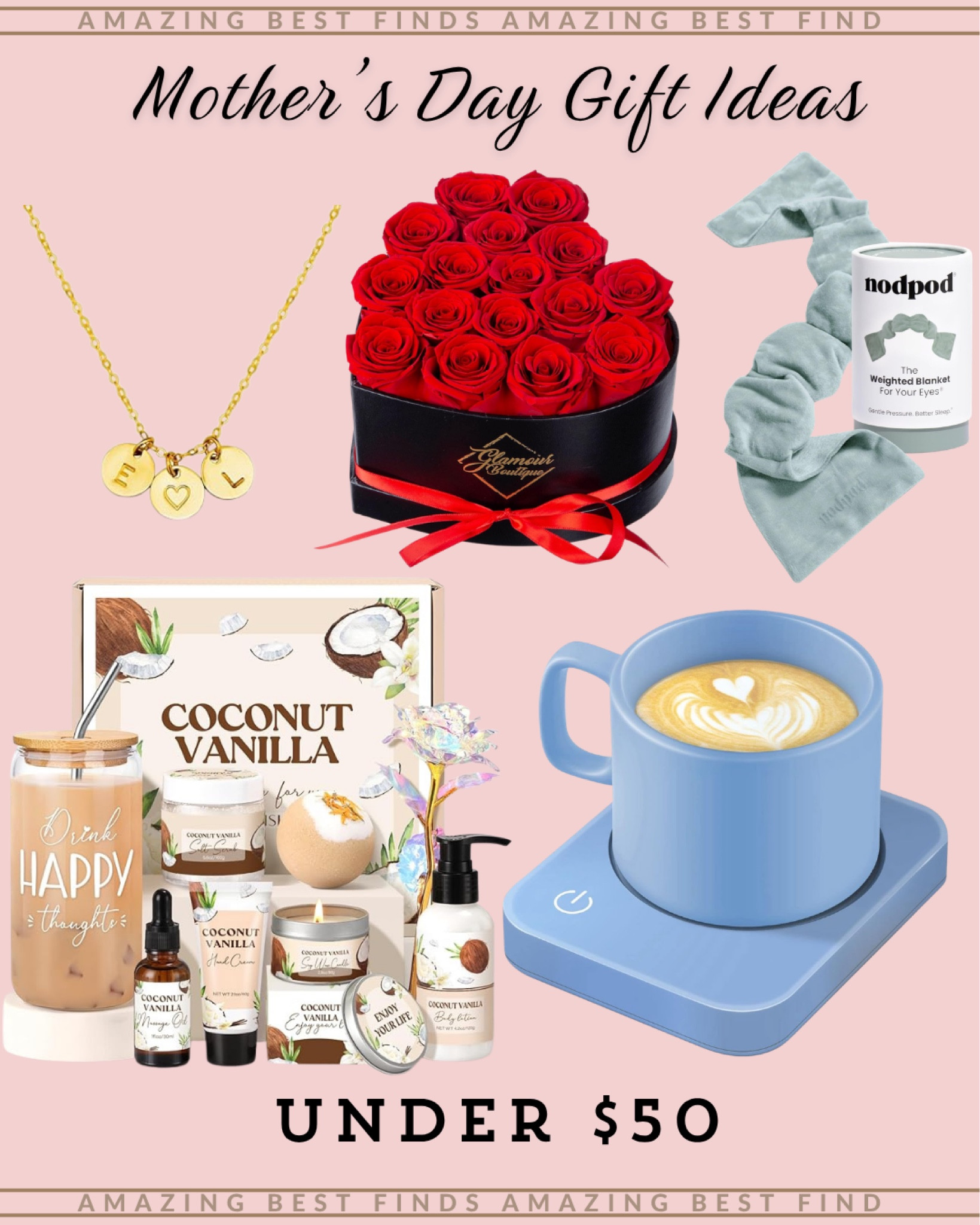 Mother’s Day is coming up and these are some of my favorite gift ideas right now 💖

Everything here is under $50 and actually feels thoughtful, useful, and a little bit special ✨

From self-care sets to cozy essentials and everyday favorites—these are gifts she’ll actually use 🤍

#LTKMothersDay #LTKmomlife #LTKselfcare
