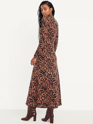 Mock Neck Maxi Dress | Old Navy (US)