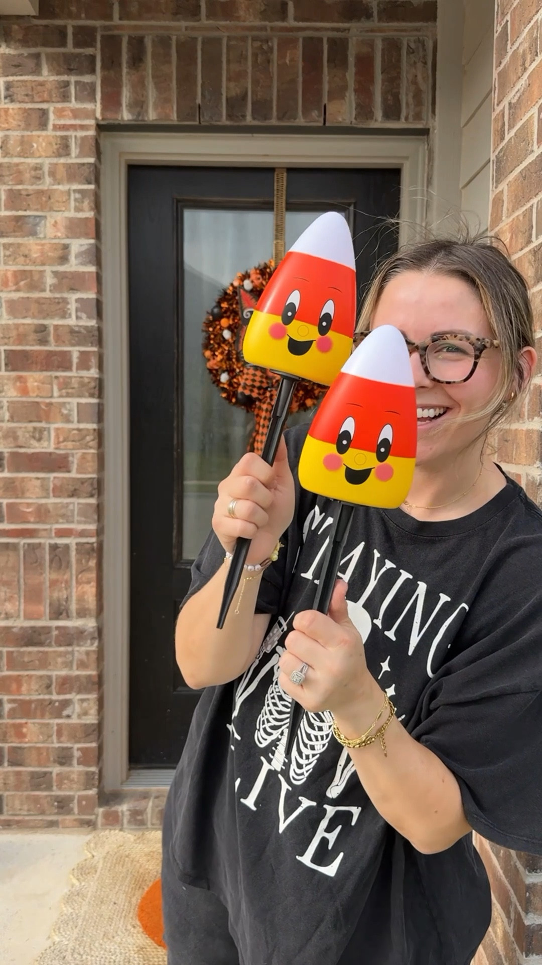 Candy corn vintage Halloween pathway lights

#LTKSeasonal #LTKHome #LTKParties