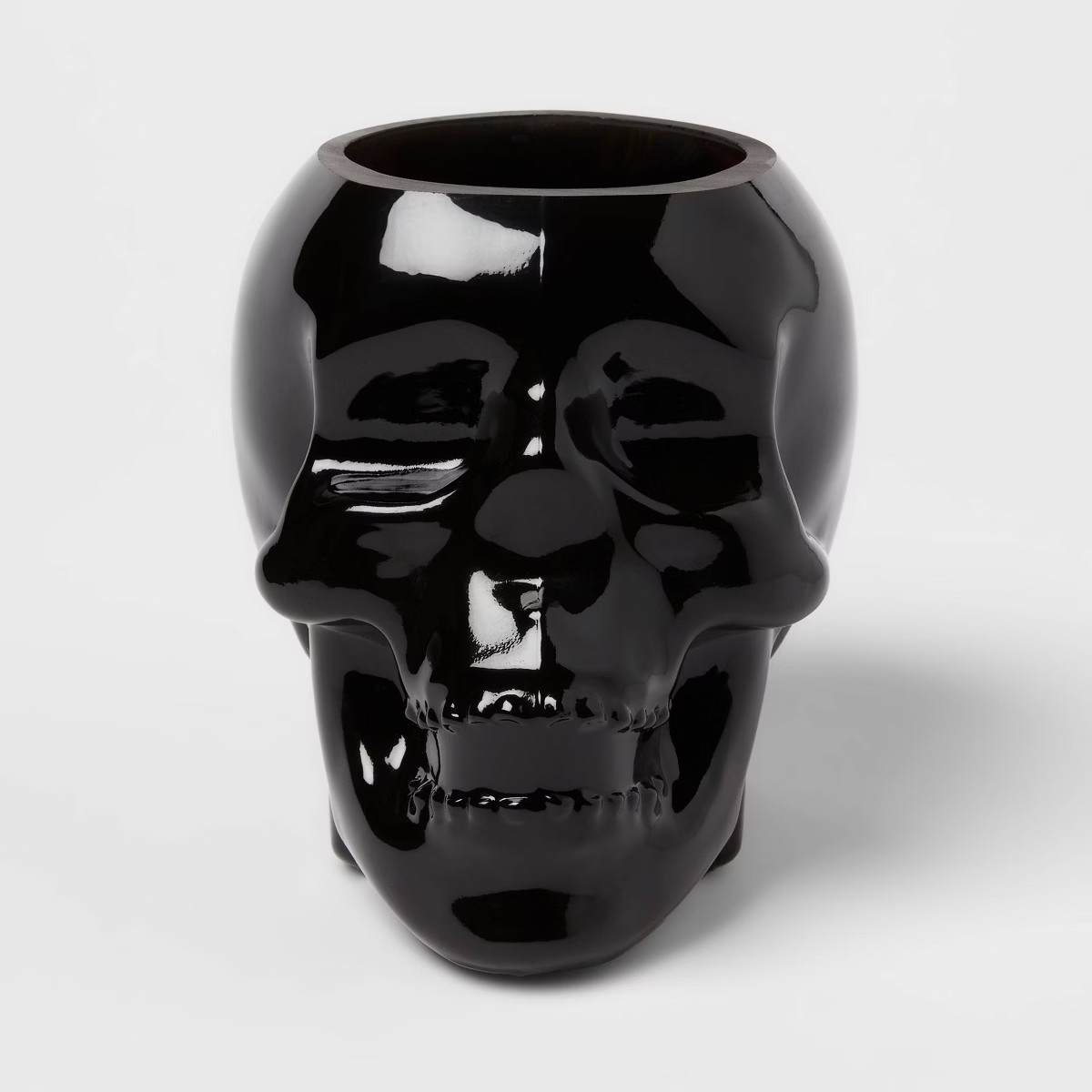 2 Wick 18oz Skull Shaped Filled Red Wax Candle Bourbon Casket - Threshold™ | Target