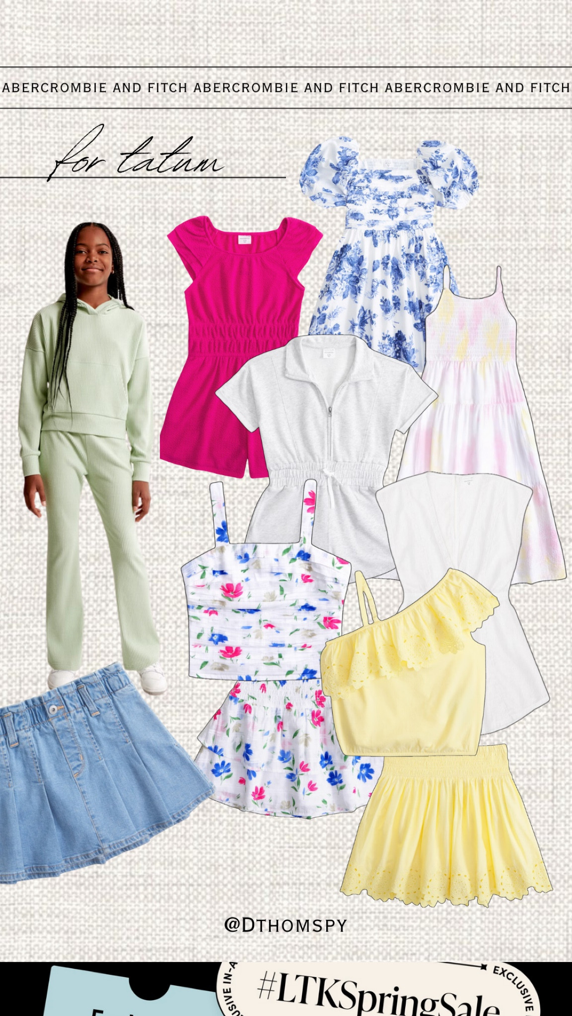 Abercrombie & Fitch

girls. tatum. what I thought. in my cart. romper. dress. sweats. set. spring. summer. kid. toddler.

#LTKsalealert #LTKSpringSale #LTKfindsunder100