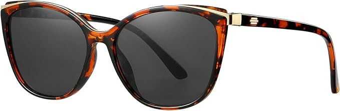 Trendy Cat Eye Sunglasses for Women Fashion Cateye UV400 Protection Glasses CL22017 | Amazon (US)