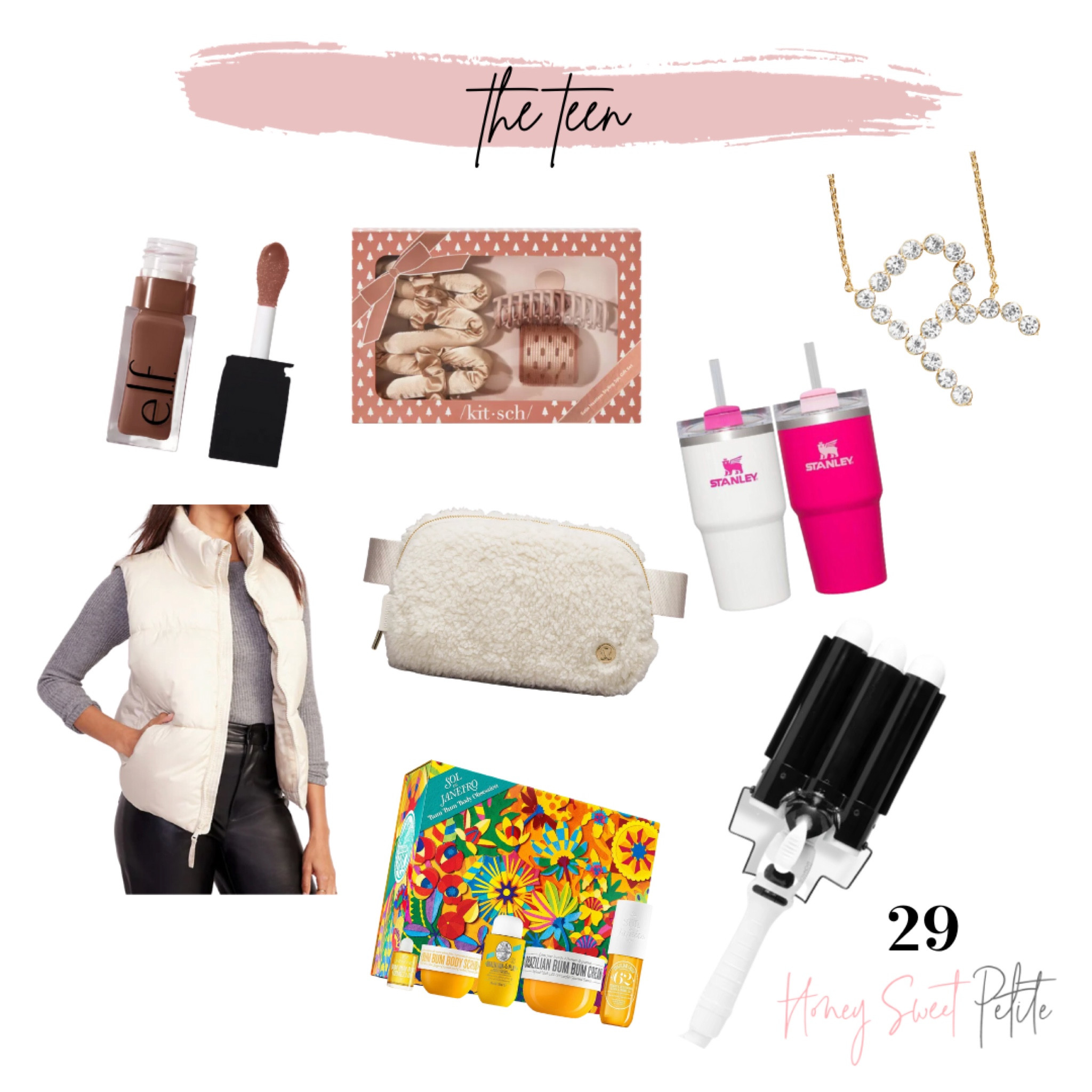 Christmas gift guide for the teen 

Christmas
Gift guide
Beauty 
Gifts for her 
Holiday 

#LTKGiftGuide #LTKHoliday #LTKstyletip