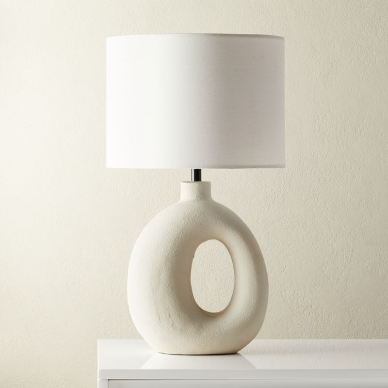 Algarve Ceramic Table Lamp + Reviews | CB2 | CB2