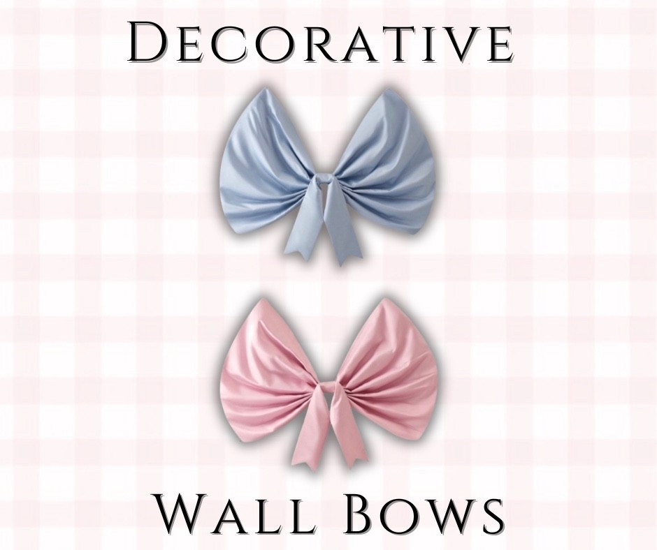 Big bow energy! 🎀

These adorable, oversized wall bows are the ultimate statement piece. Whether you're sprucing up your bedroom or office, or planning the dreamiest wedding or baby shower, these are a total must-have! 😍

#bow #bowdecor #coquette #babyshower #nursery #wedding #nursery decor #weddingshower #decor #girlsbedroom #walldecor


#LTKBaby #LTKHome #LTKKids