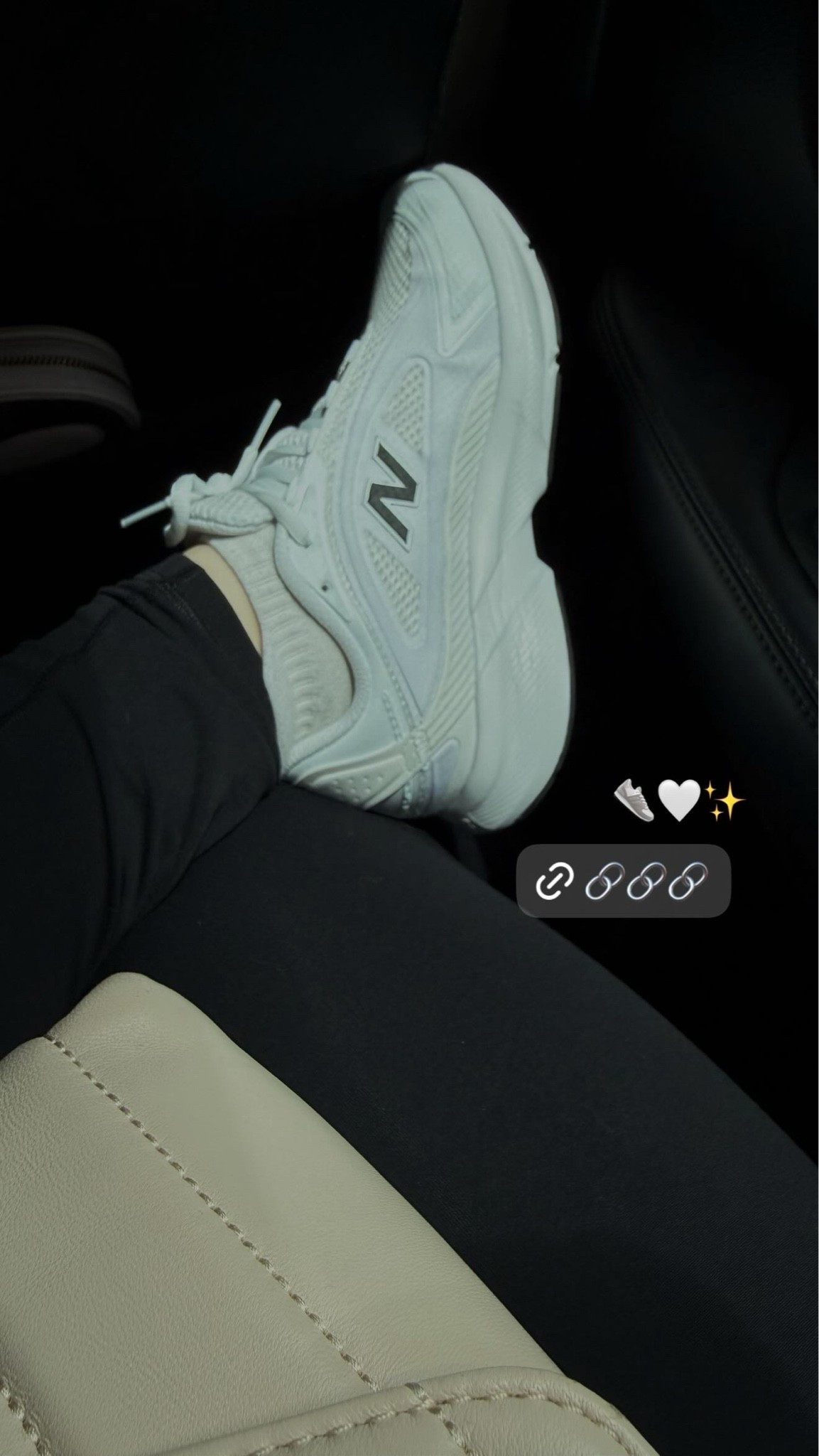 Cutest white new balance sneakers 
Run tts and so comfortable

#LTKSeasonal #LTKootd