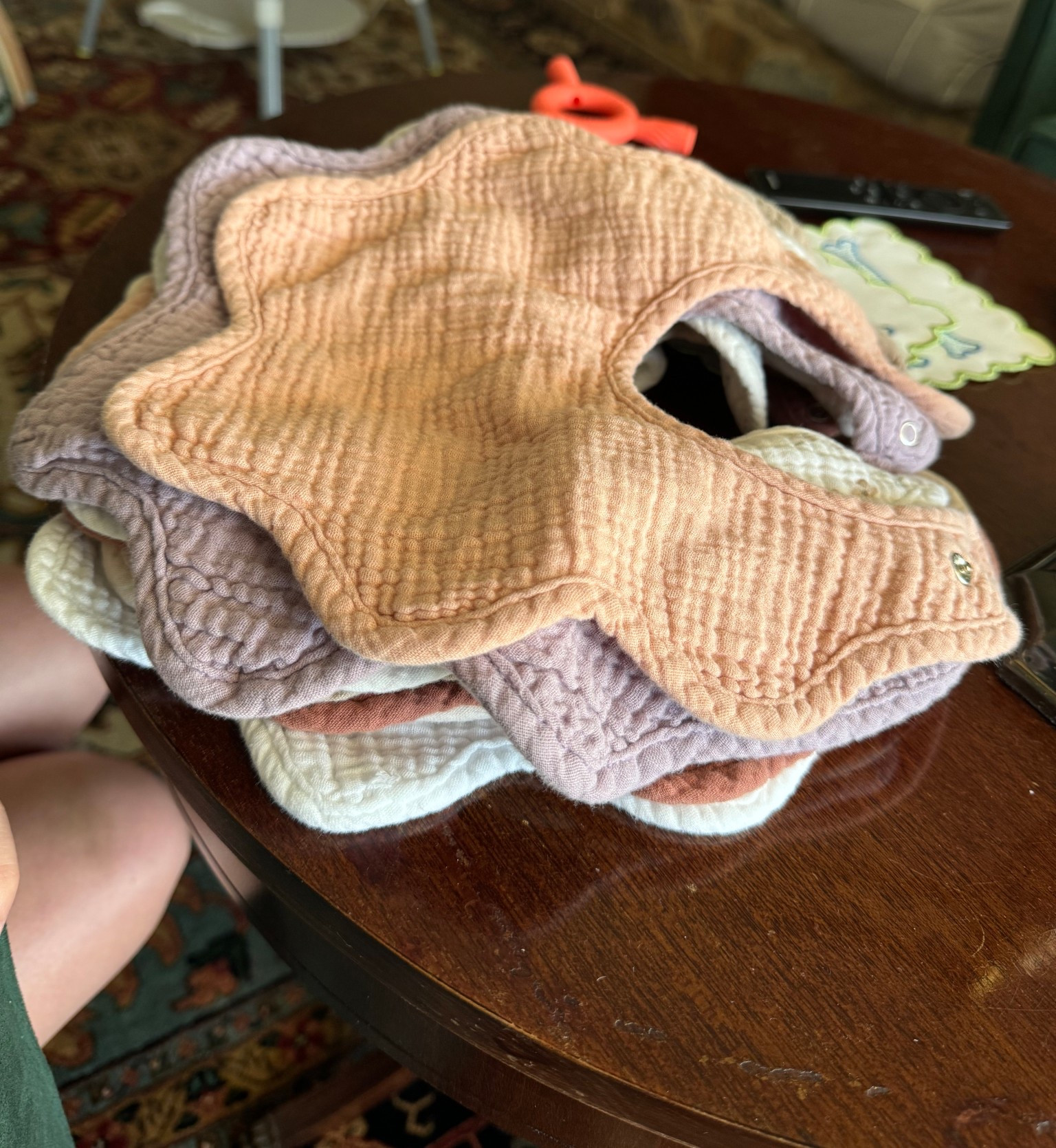 Scalloped baby girl bibs 

#LTKBump #LTKKids #LTKBaby