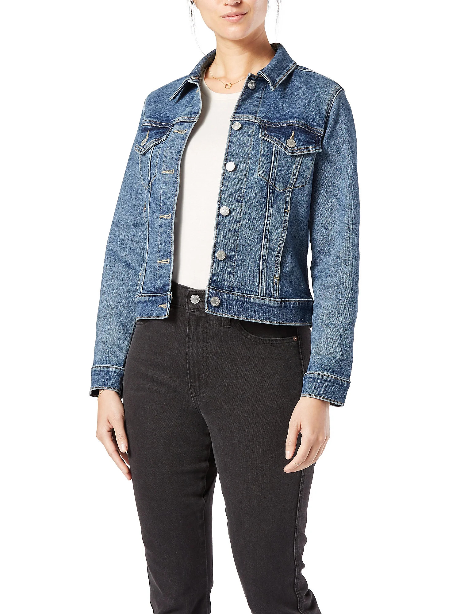 Levi Strauss Signature Women's Trucker Jacket | Walmart (US)