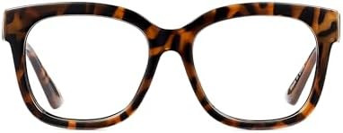 JIM HALO Oversized Square Computer Glasses Blue Light Blocker Glasses for Women Reduce Eye Strain | Amazon (CA)